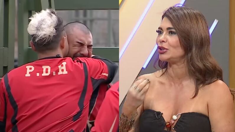 Antonella Ríos y Andrés Caniulef | Captura: Que te lo digo y Palabra de Honor