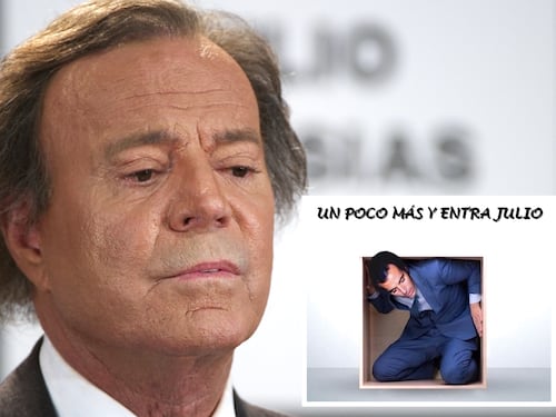 Julio Iglesias ya se asoma con una lluvia de memes para seguir con la tradición