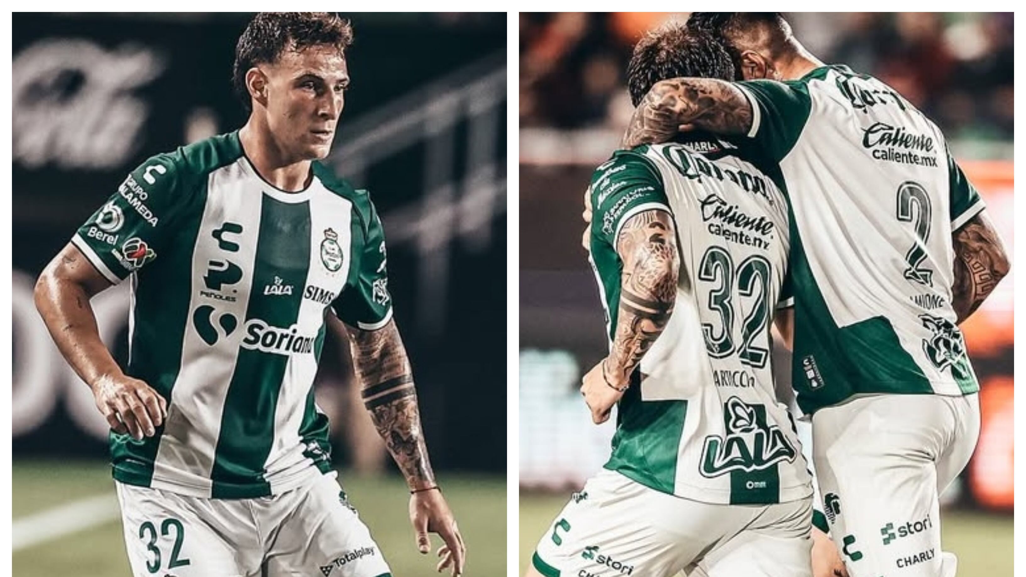 El delantero nacional anotó su primer gol oficial en el fútbol mexicano.