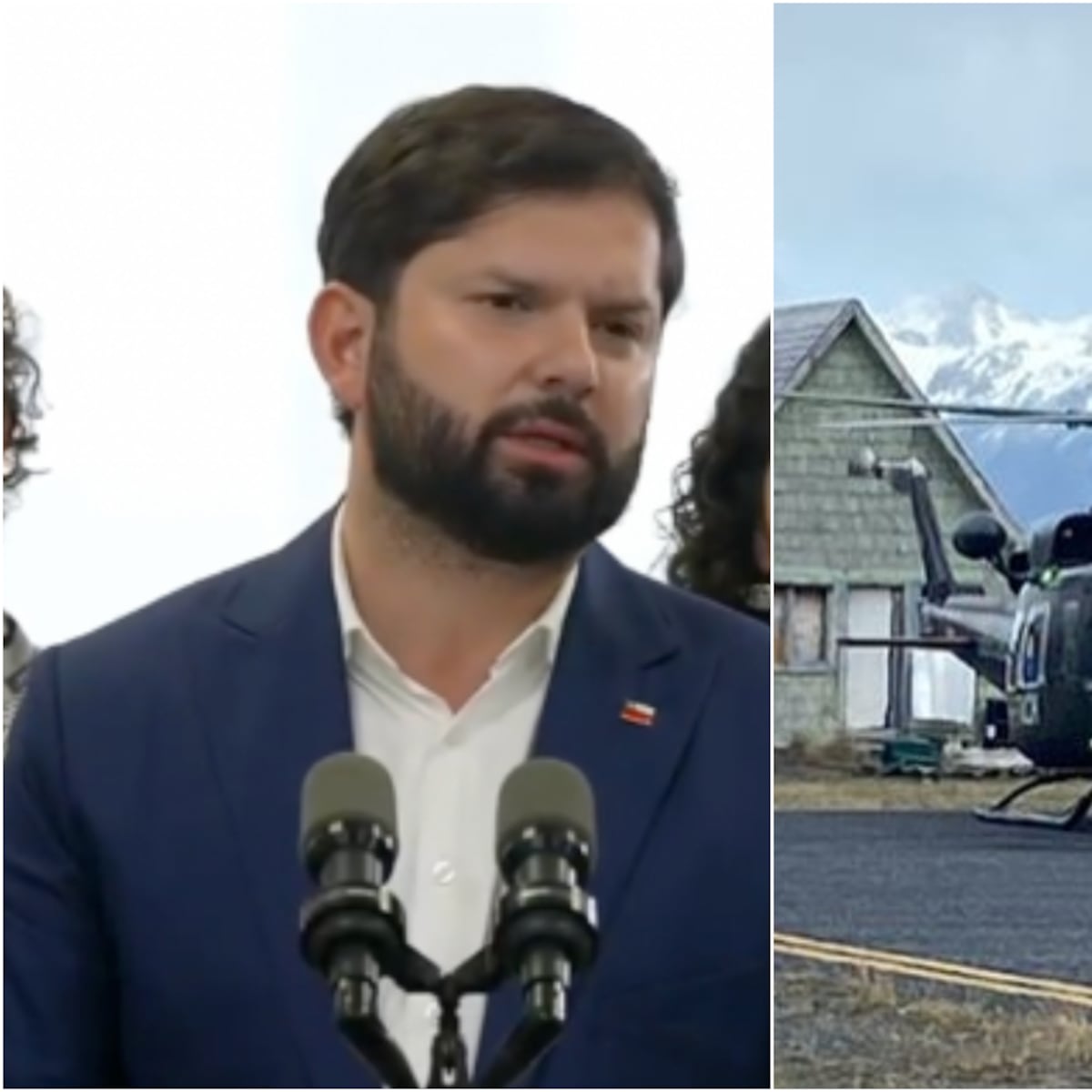 Presidente Boric confirma rescate de sobrevivientes en Campos de Hielo Sur Presidente Boric confirma rescate de sobrevivientes en Campos de Hielo Sur