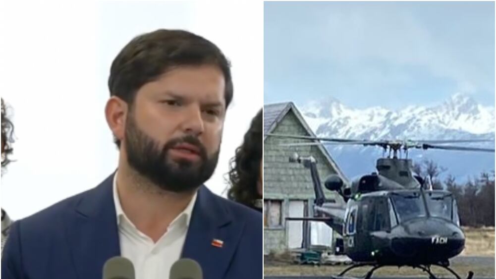 El Presidente Boric lamentó la muerte de un funcionario de la FACh en Campos de Hielo Sur