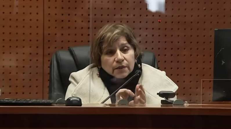 Jueza Irene Rodríguez | Captura: Meganoticias