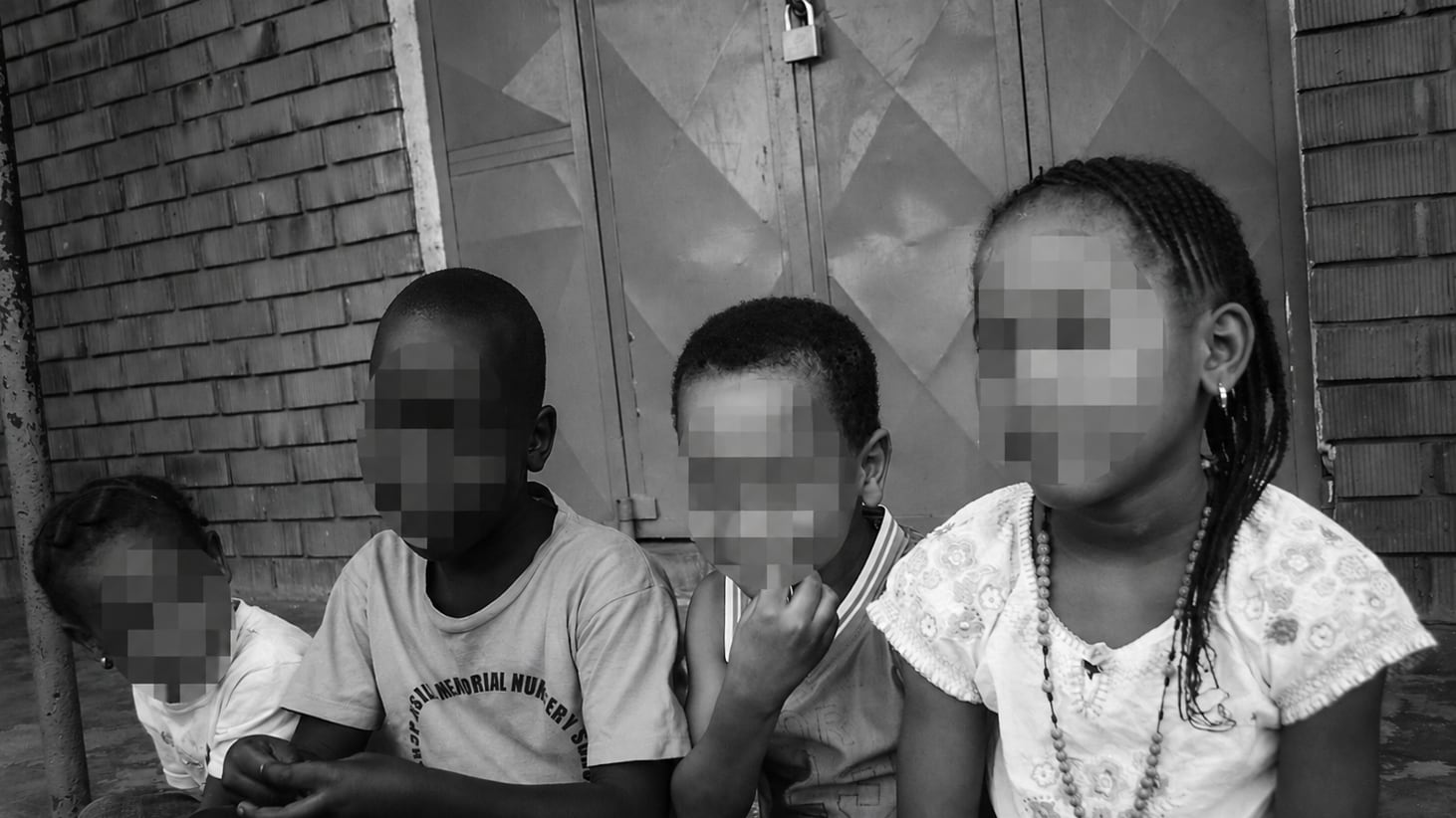 Niños haitianos