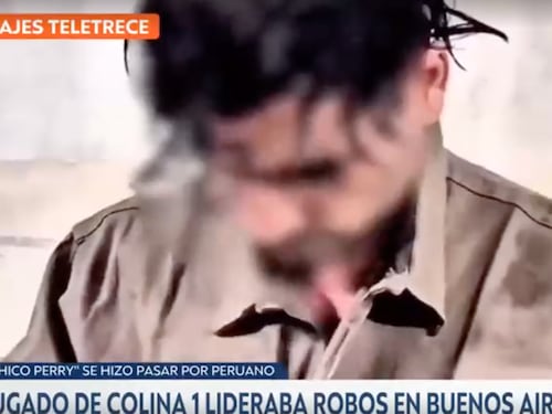 Chileno que se escapó de Colina I fue detenido en Argentina: se hacía pasar por peruano y lideraba banda que hacía violentos robos en Buenos Aires