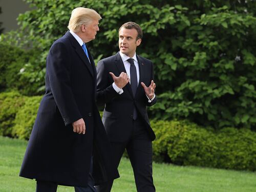 ¿Puede Macron ser factor de influencia sobre Trump?