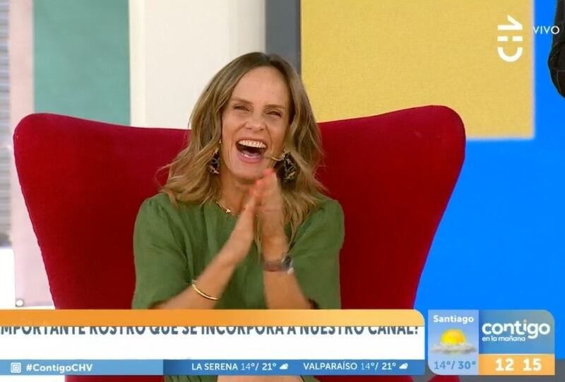 La animadora fue presentada oficialmente como nuevo rostro de CHV.