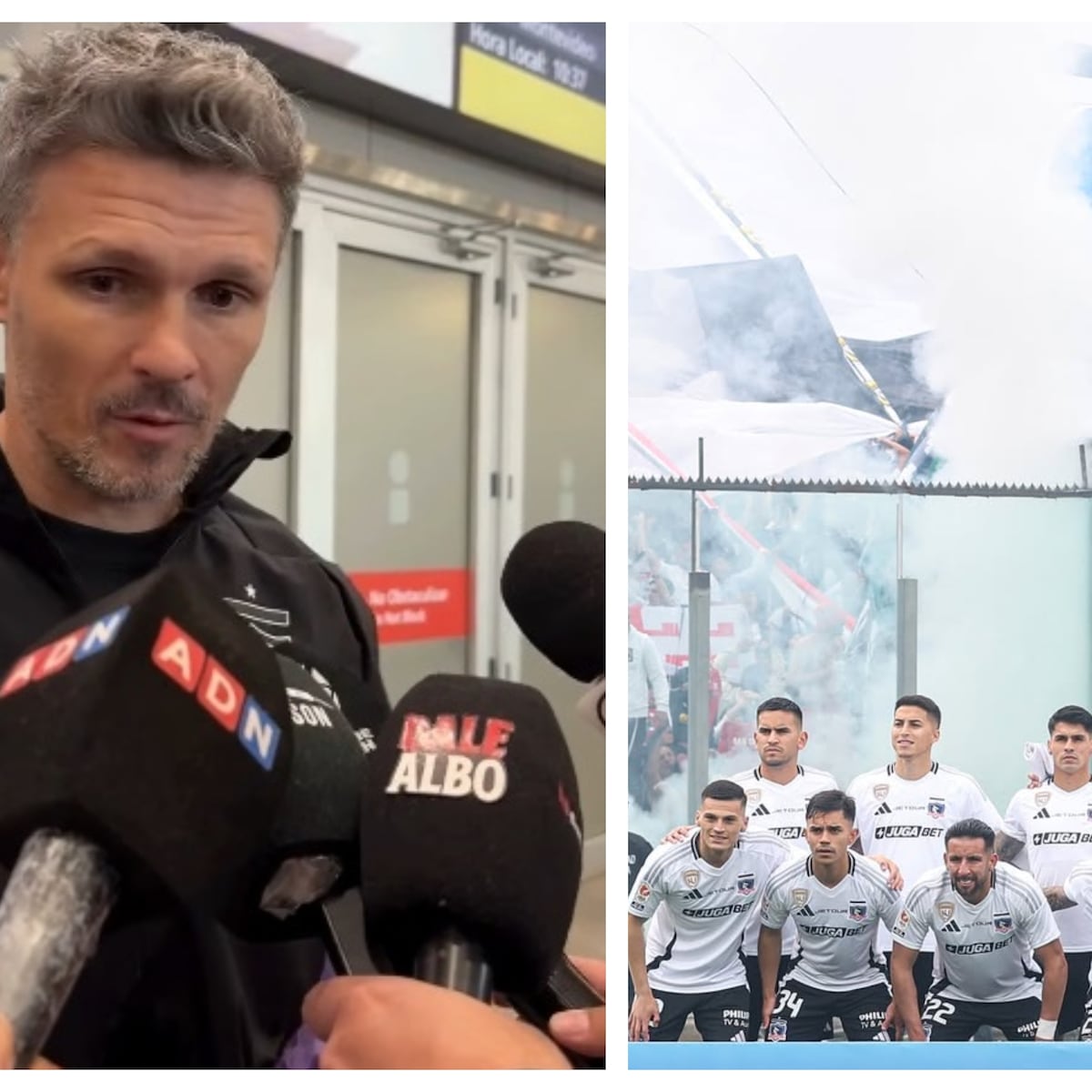 Nuevo DT de Colo Colo elogia a hinchas y apoya a familia de barrista fallecido Nuevo DT de Colo Colo elogia a hinchas y apoya a familia de barrista fallecido