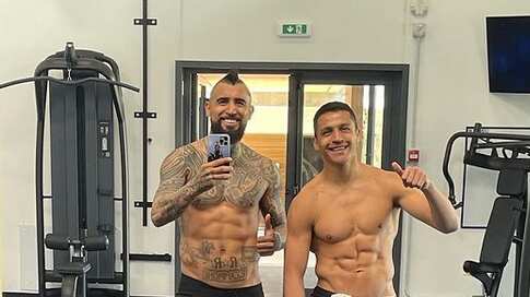 Arturo Vidal y Alexis Sánchez