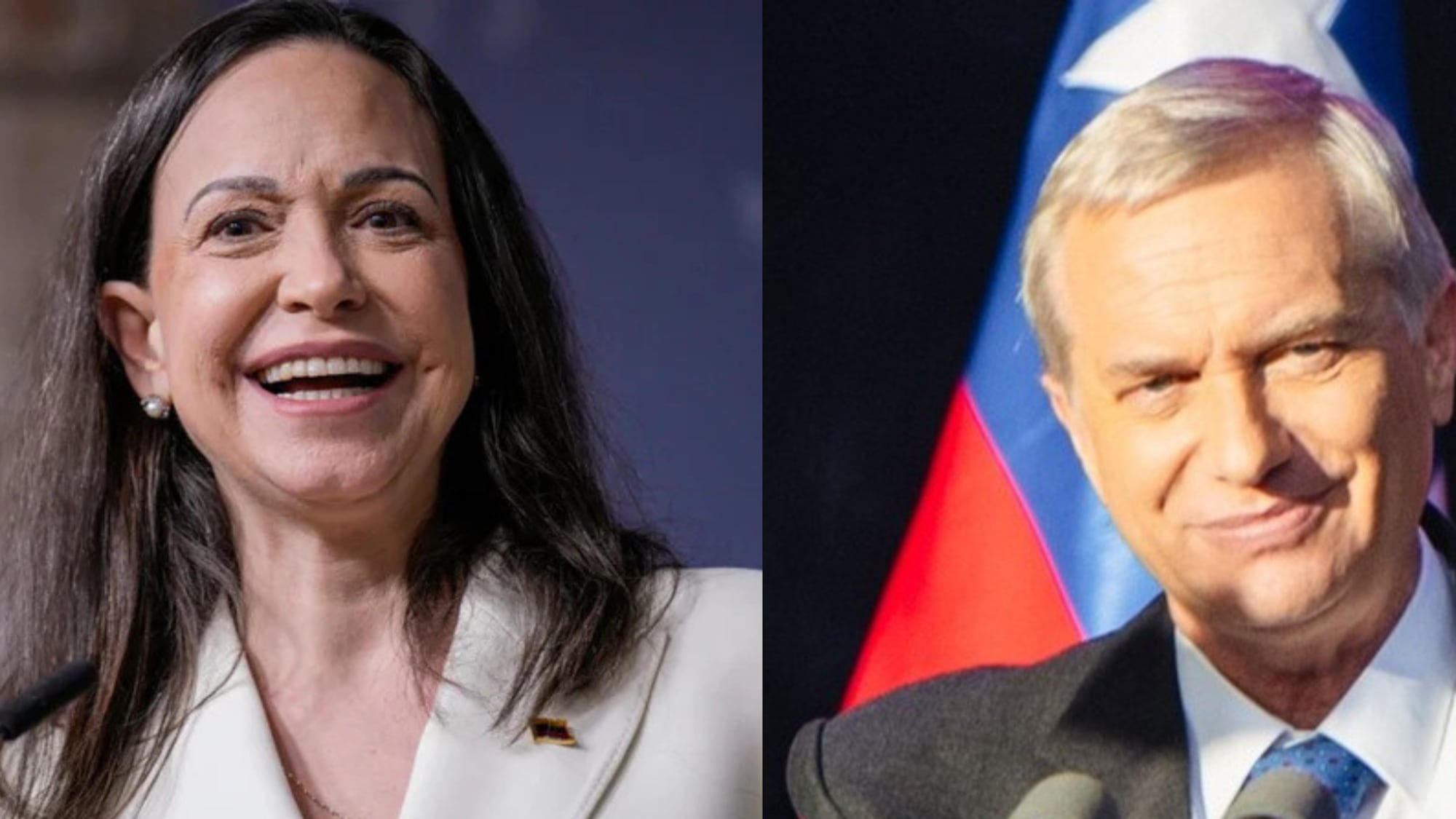 María Corina Machado felicita a Kast tras su triunfo y anticipa respaldo a la democracia venezolana