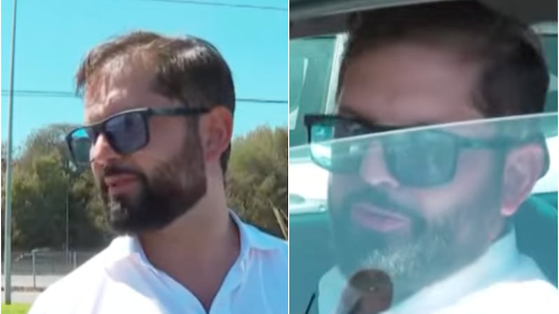 ¿Qué dice?: Gabriel Boric le entregó una carta al José Antonio Kast segundos antes de entregar la banda presidencial en el cambio de mando