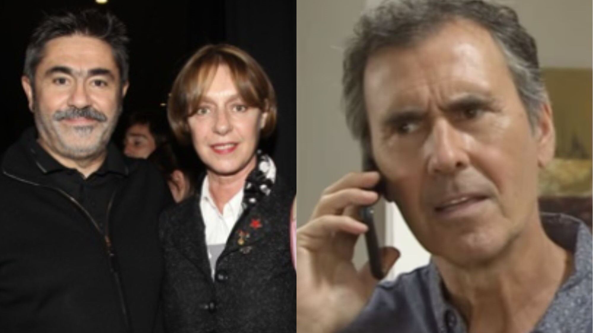 Vicente Sabatini, Claudia di Girolamo y Cristián Campos