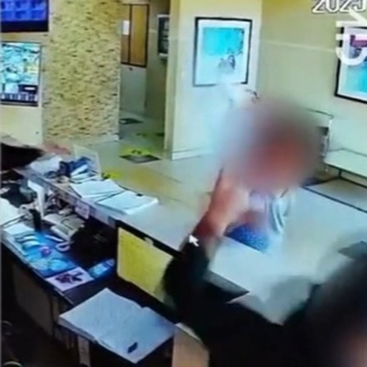 Conserje agredido con una pala por mujer en Independencia Conserje agredido con una pala por mujer en Independencia
