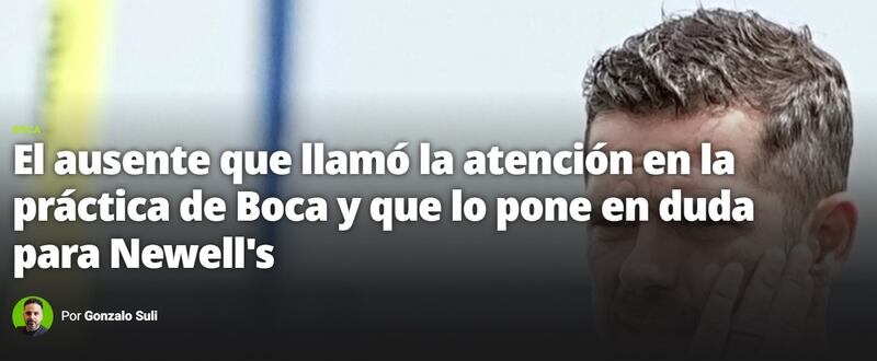 El futbolista chileno no se presentó a los entrenamientos de este lunes en Boca Juniors.