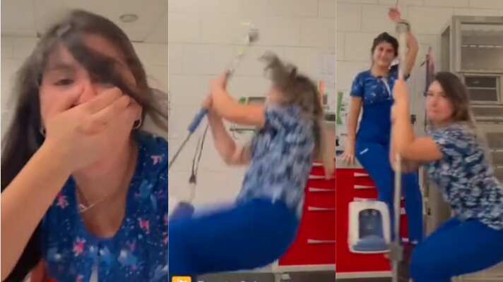 El bailet twerk realizado en un Cesfam de Talchuano, sigue generando estragos. Si primero, fue parodiado por diversas personalidades, desde Pancho Saavedra, La Botota, hasta Karen Doggenweiler y Diego Urrutia, ahora unas tens de un hospital realizaron una humorada, generando polémica en redes sociales.
Dos jóvenes, vestidas de uniforme y al interior de una sala de un centro asistencial, se grabaron arriba de unos equipos médicos, junto a la canción “Stop” de Sam Brown, la misma que cantaron dos mujeres en el recinto del sur del país.
“Wuajaja nuestra postulacion a talcahuano termina mal”, escribieron las funcionarias al publicar el video que se viralizó en redes y obtuvo miles de likes.
Si bien, la performance provocó risas, también generó reproches, puesto que una de ellas cae y bota la maquinaria, la cual se golpea en el piso.
“¿La mejor parodia? ¿Saben cuánto cuesta el equipo que azotaron contra el piso? ¿Y si esa máquina ahora falla en sus mediciones? ¿Saben lo que significa?”, criticaron desde la cuenta que replicaron el registro en Twitter.
“La chica al parecer no rompe el dispositivo, es un sistema de alto flujo (incompleto) Lo que me perturba es que la otra esté arriba del carro de paro Después nos miran a huevo, o piensan que vamos a puro webiar al trabajo, por esta gente tonta”, comentó otra usuaria.
“Te encuentro razón, esta bien que quieran hacer chistes sobre lo que pasó, pero trabajan en salud pública po! Un área crítica del país”, “Y si trabaja en hospital público, hospital San José creo que leí en un lanyard de una compañera con la q subió un video, se cagó de susto la Tens, bajó el video. Espero que les abran sumario y se queden sin pega por irresponsables”.
Incluso, otros pidieron sumario.
“Sumario por romper equipos de trabajo”, “Esto es más grave que un bailecito”.