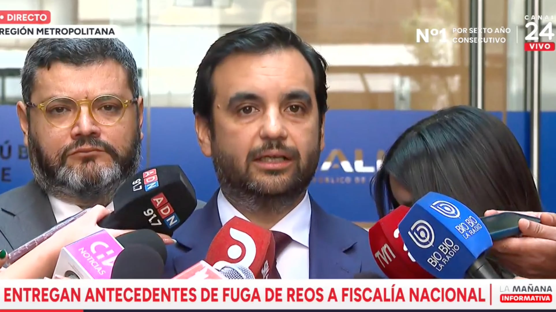 El ministro de Justicia, Jaime Gajardo se refirió a la situación de los reos fugados desde la exPenitenciaría de Santiago
