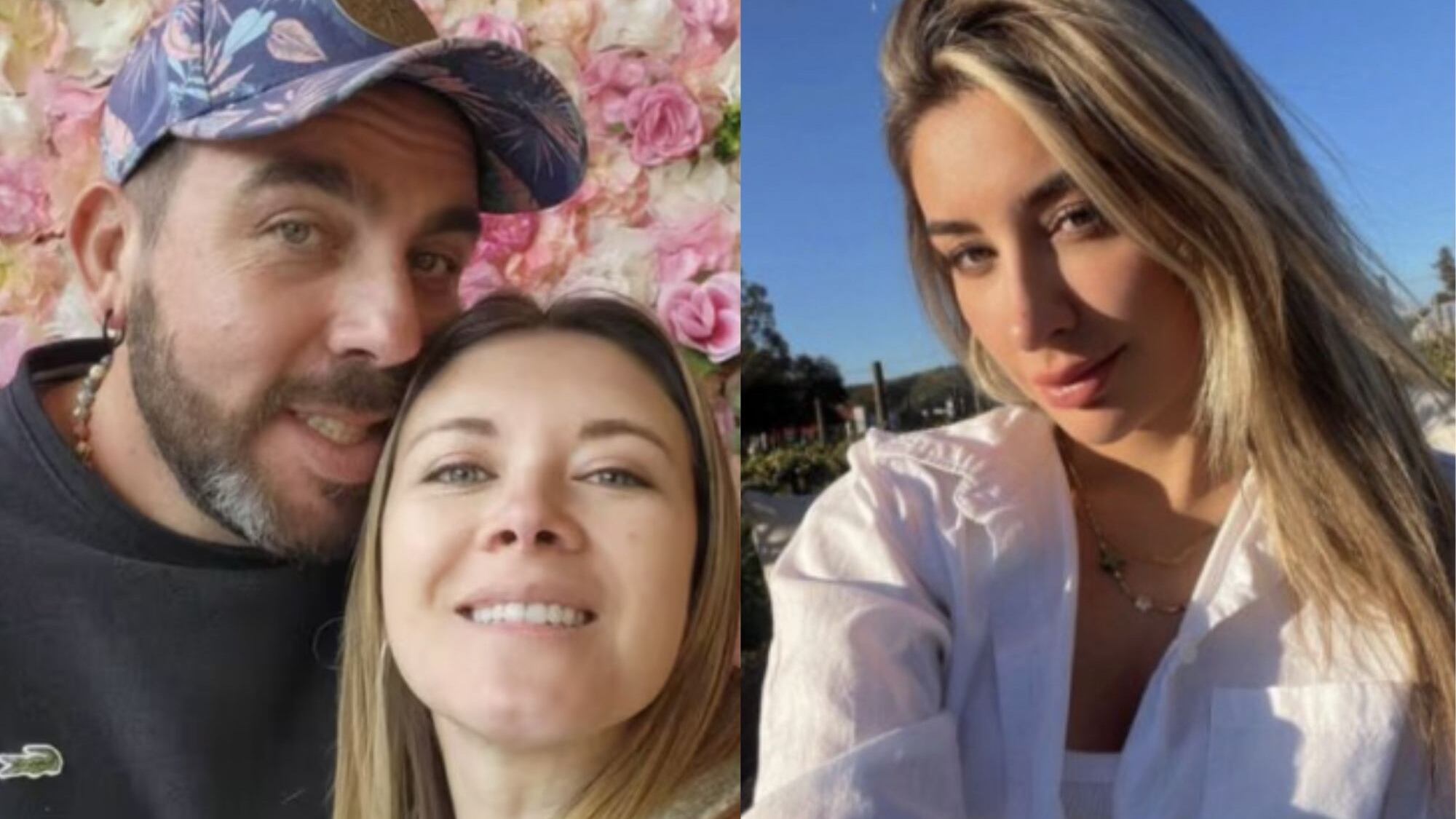 Carla Jara, Francisco Kaminski y Camila Andrade