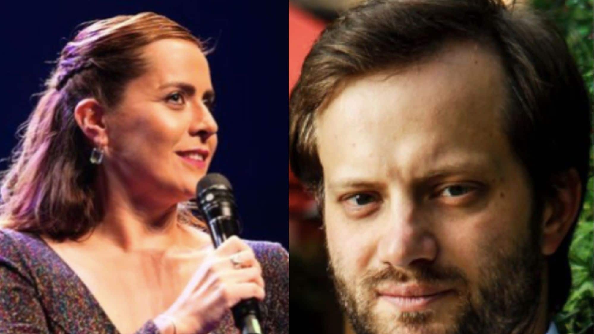 Natalia Valdebenito y Axel Kaiser