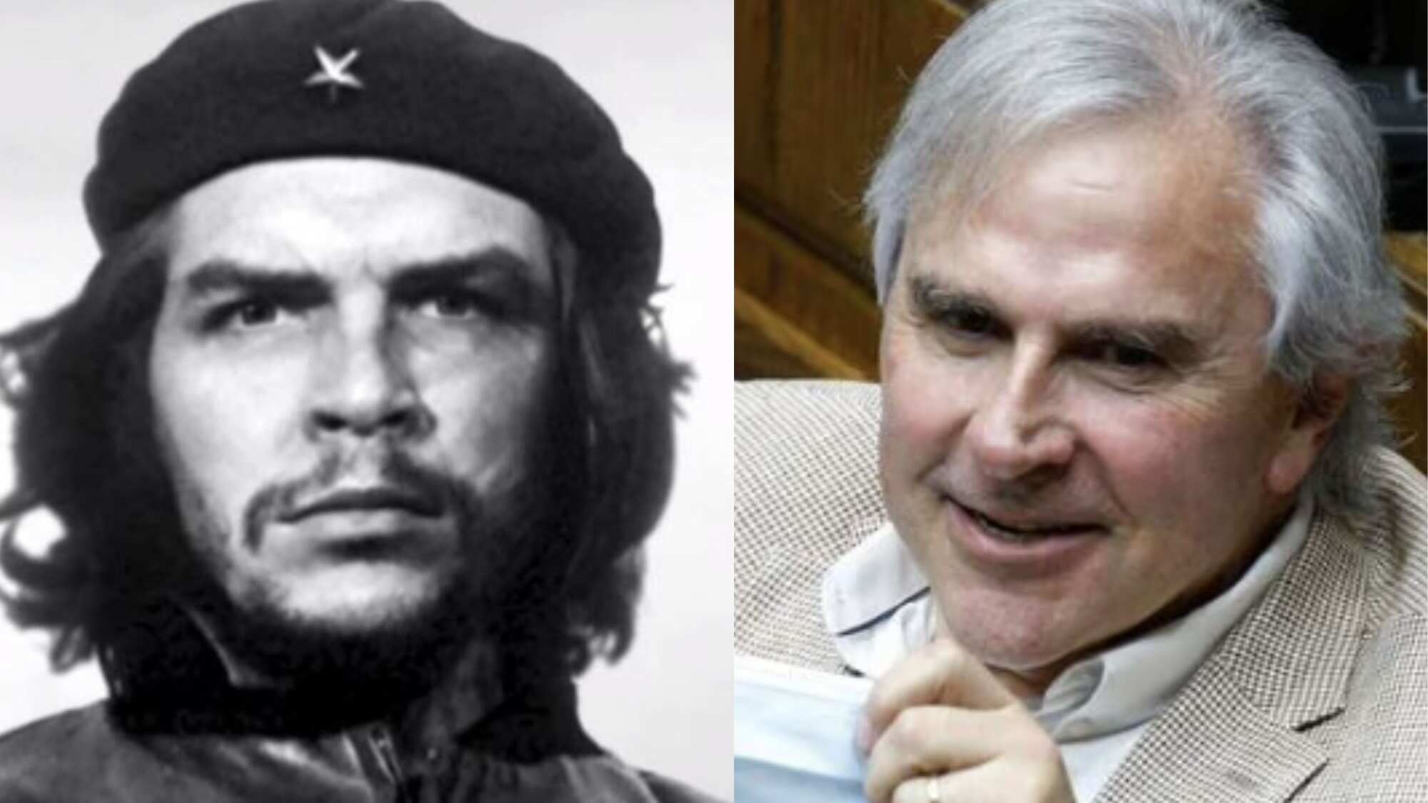 Iván Moreira y el Che Guevara