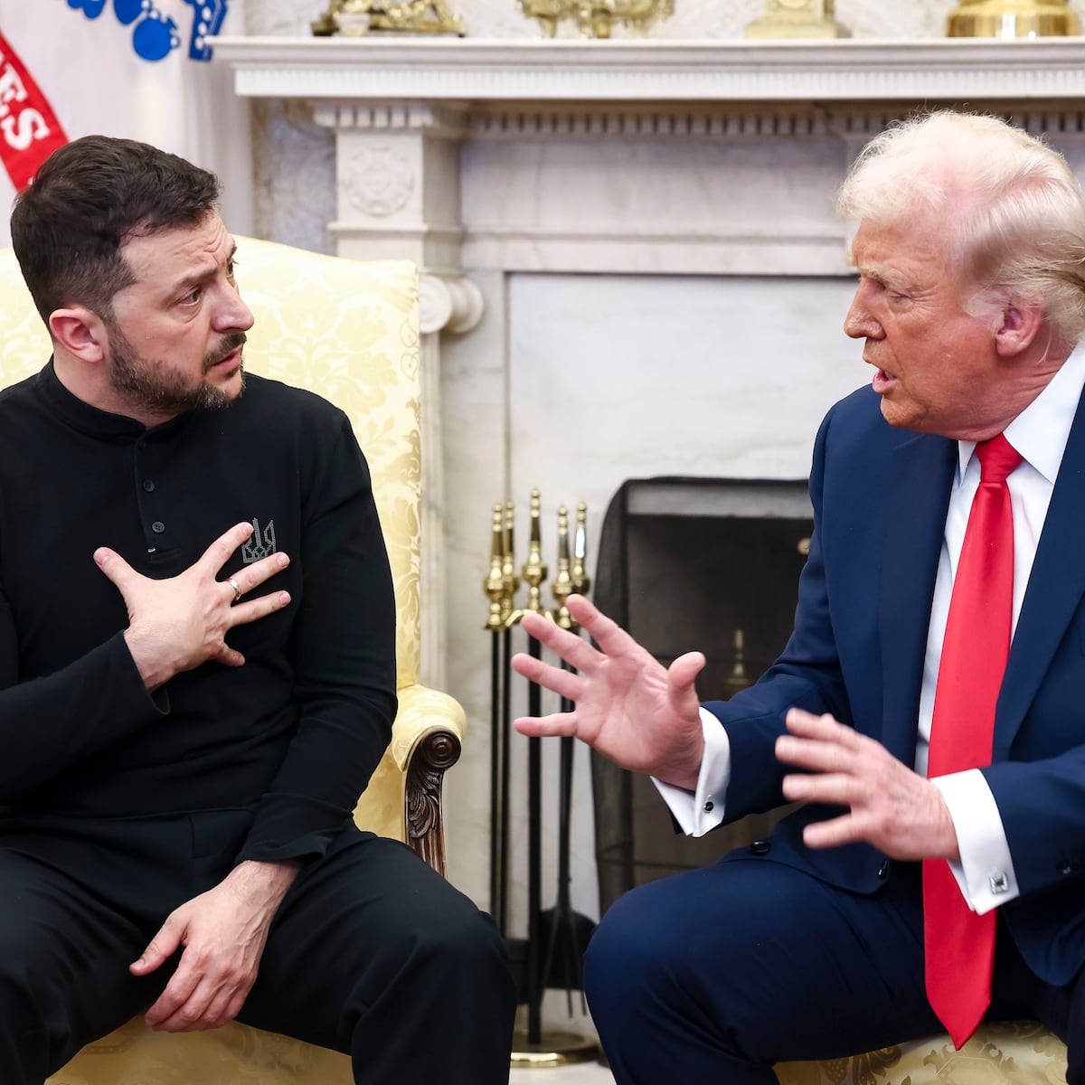 Trump silencia a Zelensky en polémica reunión Trump silencia a Zelensky en polémica reunión