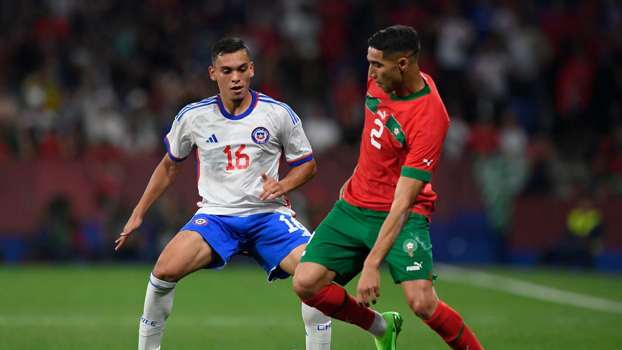 Chile perdió ante Marruecos