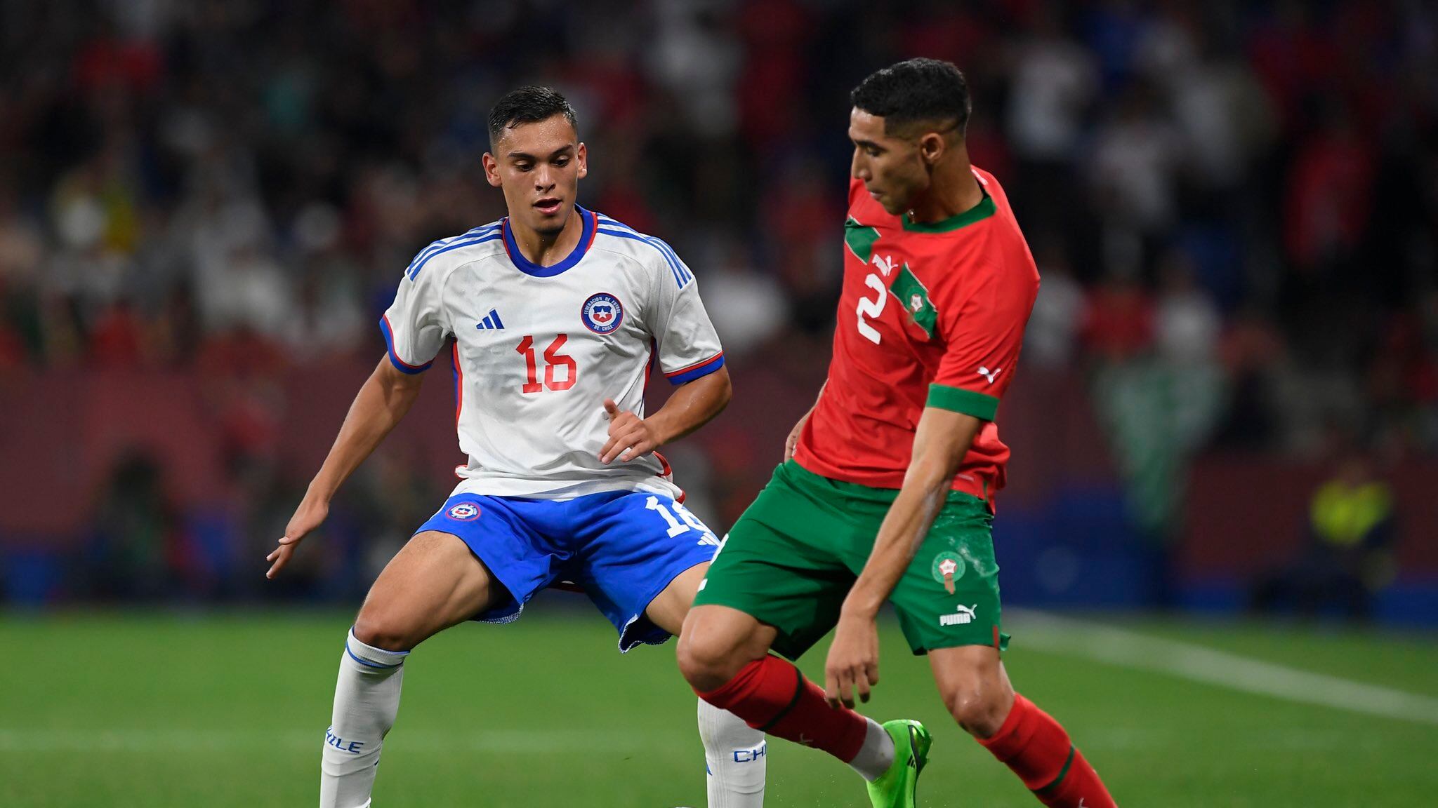 Chile perdió ante Marruecos