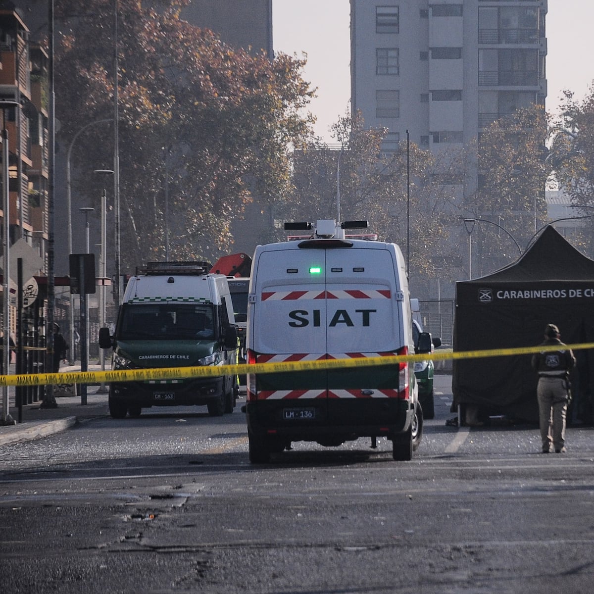 Detenidos vinculados con banda del Tren de Aragua tras persecución fatal en Santiago Detenidos vinculados con banda del Tren de Aragua tras persecución fatal en Santiago