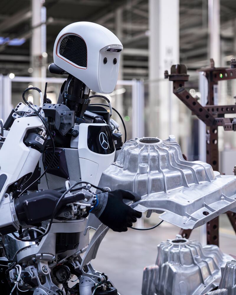 Los robots humanoides avanzan en la industria automotriz
