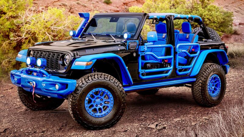 Jeep Wrangler 4xe Blueprint Concept