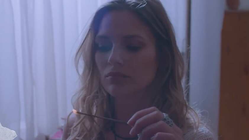 La actriz es una de las protagonistas del filme "Malas costumbres", que se estrenará en marzo de este año.