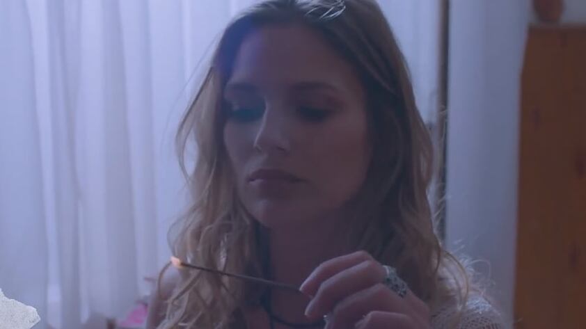 La actriz es una de las protagonistas del filme "Malas costumbres", que se estrenará en marzo de este año.