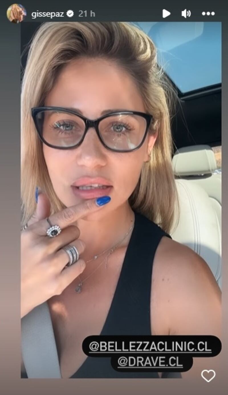 Gissella Gallardo, periodista y exesposa de Mauricio Pinilla.