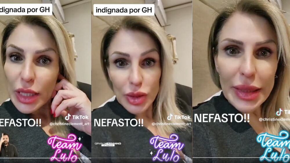 Christine Clément por Gran Hermano | Fuente: TikTok