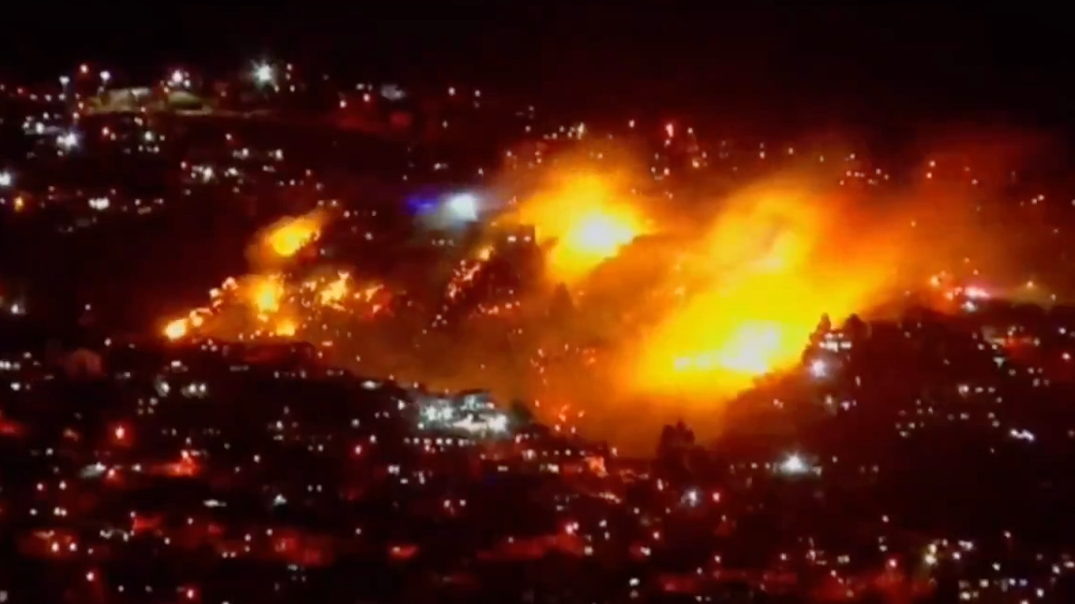 Incendio en Valparaíso
