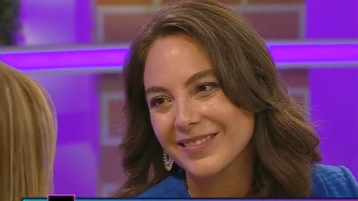 La periodista reconoció en el programa de Eva Gómez y Marilyn Pérez que no está acostumbrada a dar entrevistas.