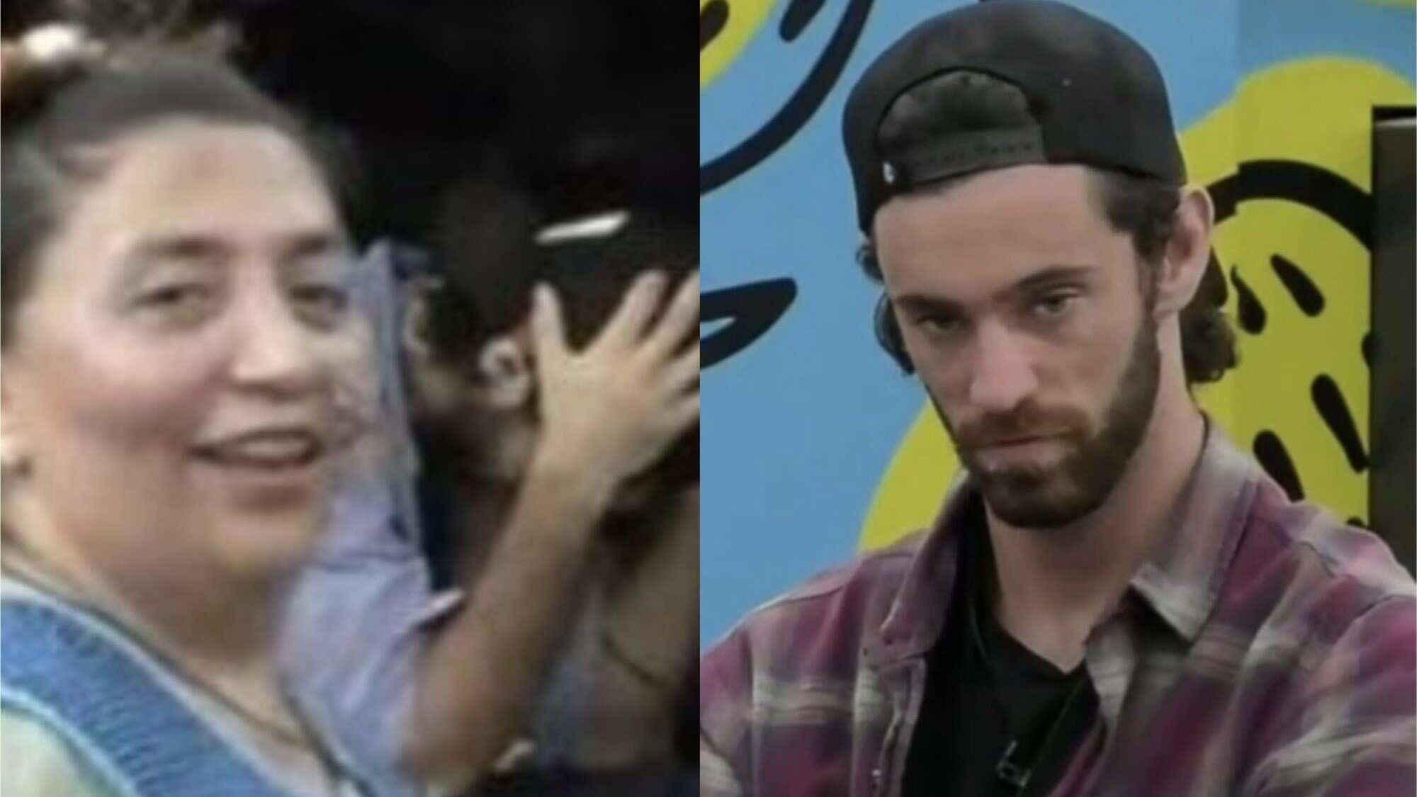 Pincoya y Lucas de "Gran Hermano" | Captura