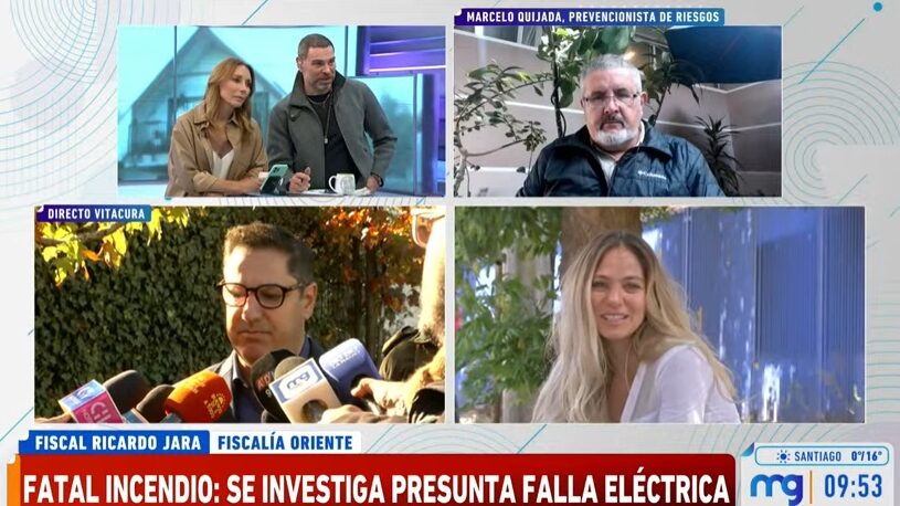 El fiscal entregó detalles de las primeras investigaciones por el incendio en la vivienda de la actriz que acabó con la vida de uno de sus hijos y la dejó a ella y su exesposo con heridas de gravedad en una clínica de la capital.