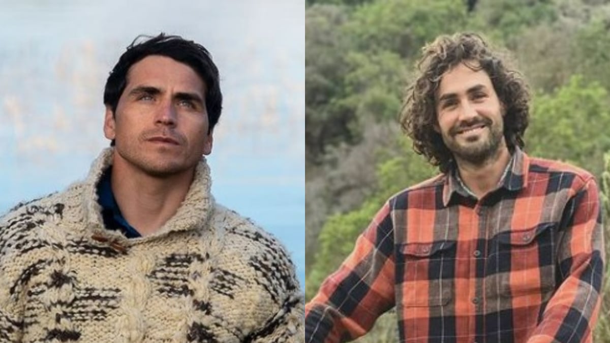 El deportista extremo y el actor sorprendieron con la foto