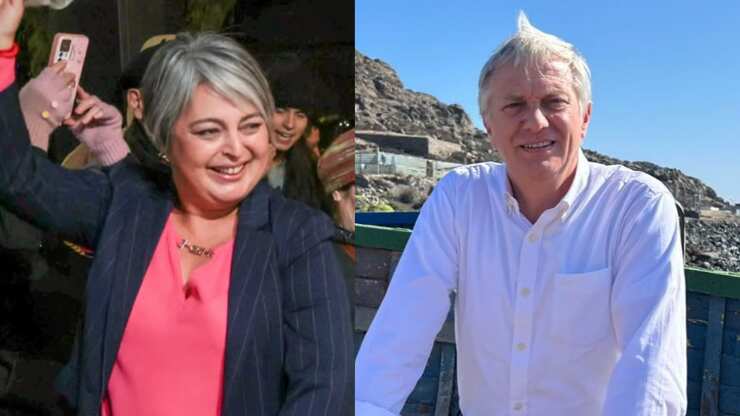 Jeannette jara y José Antonio Kast