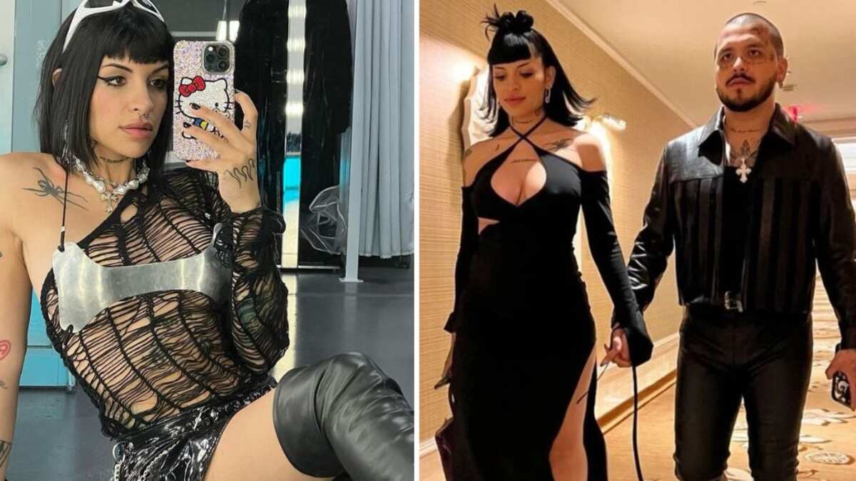 La cantante argentina presumió su baby bump con un hermoso vestido blanco digno de una boda.