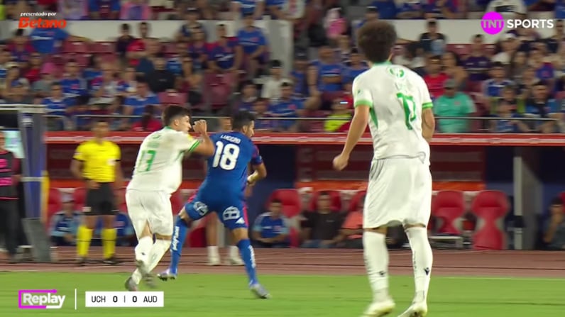 Universidad de Chile y Audax Italiano | Captura: TNT Sports