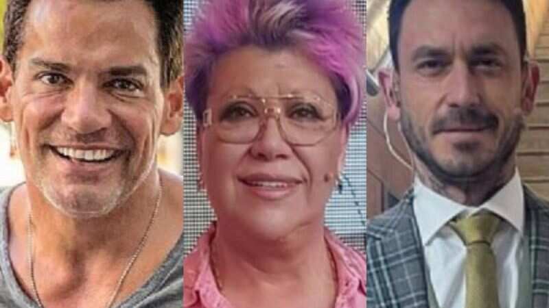 Paty Maldonado, Mauricio Pinilla y Cristián de la Fuente