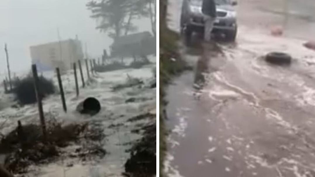 Marejadas en costa de Ñuble