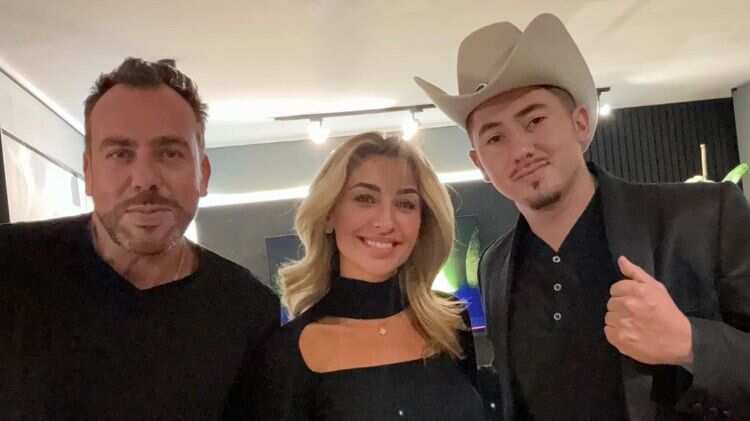 Francisco Kaminski, Camila Andrade y Waldo Villarroel