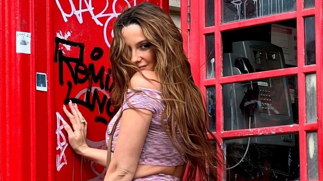 La influencer se encuentra por estos días en Inglaterra.