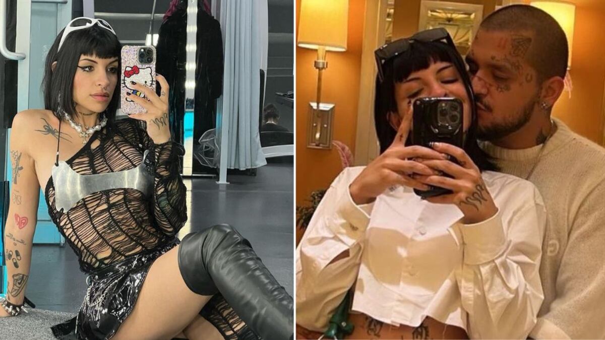 Hace dos semanas, la novia de Nodal, anunciaba la llegada de su primer bebé en un concierto en Buenos Aires.