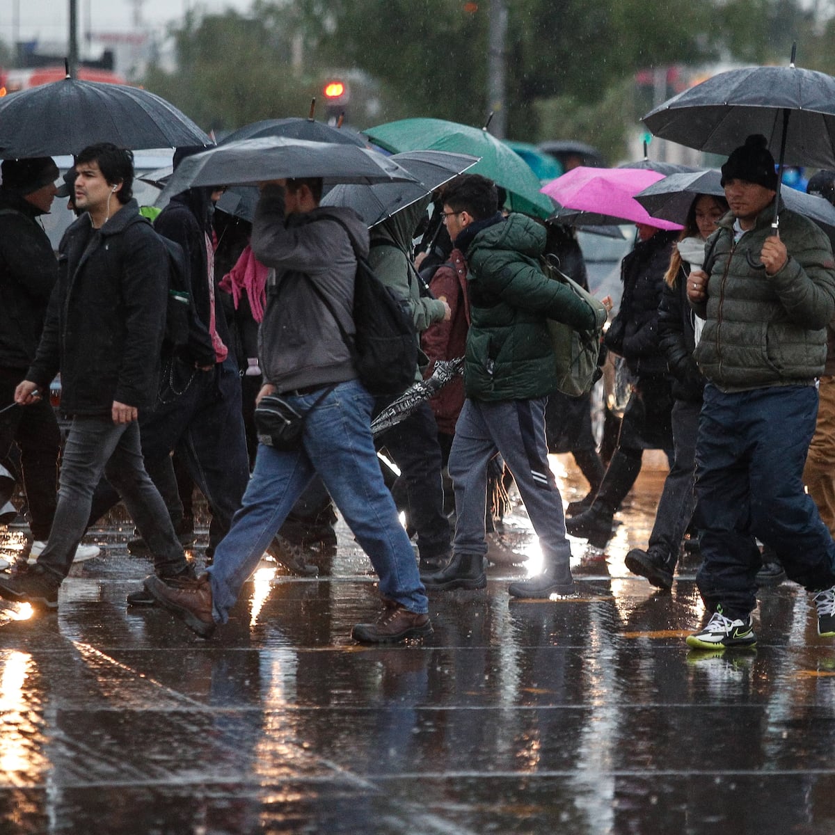 Pronóstico de lluvias en la Región Metropolitana para este martes Pronóstico de lluvias en la Región Metropolitana para este martes