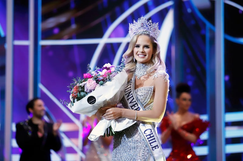 Inna Moll en Final Miss Universo Chile 2025 | Gentileza: Canal 13