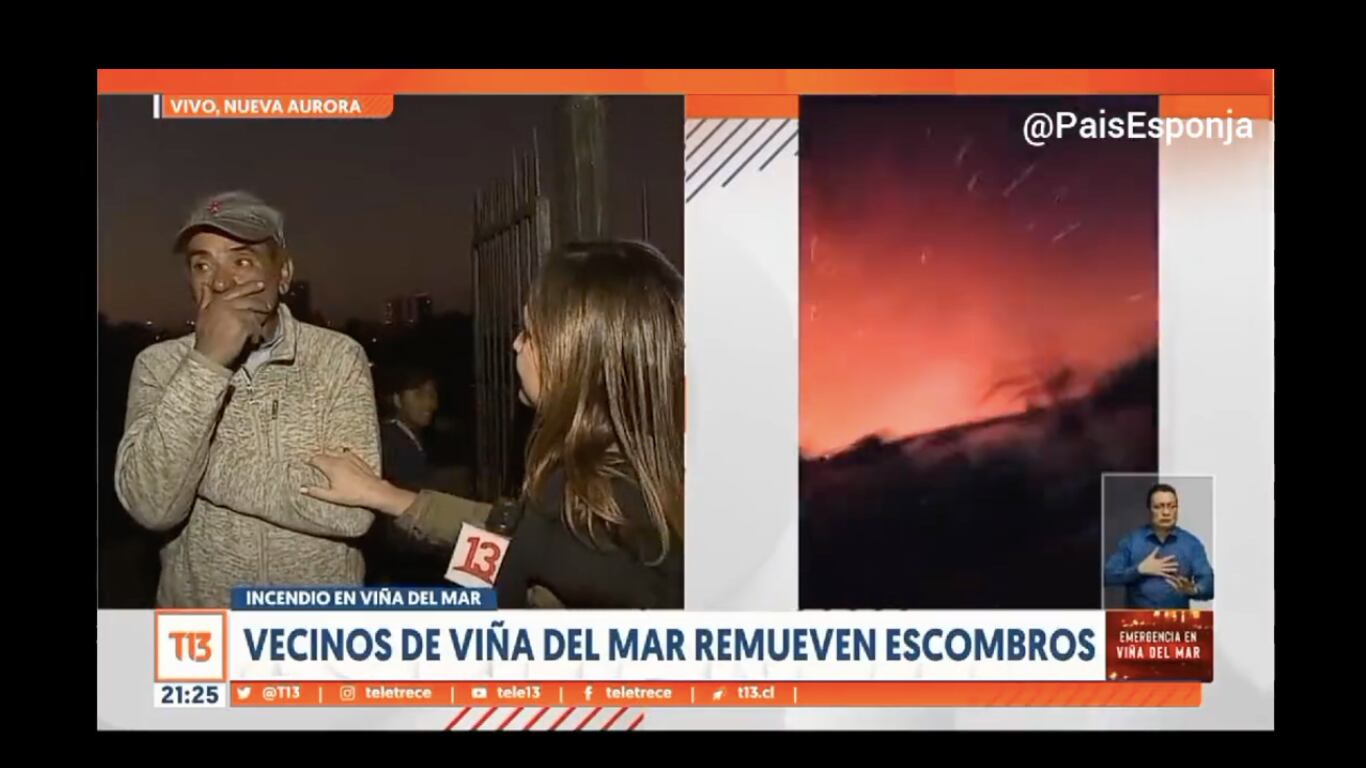 Mónica Pérez despacho de Canal 13 | Twitter