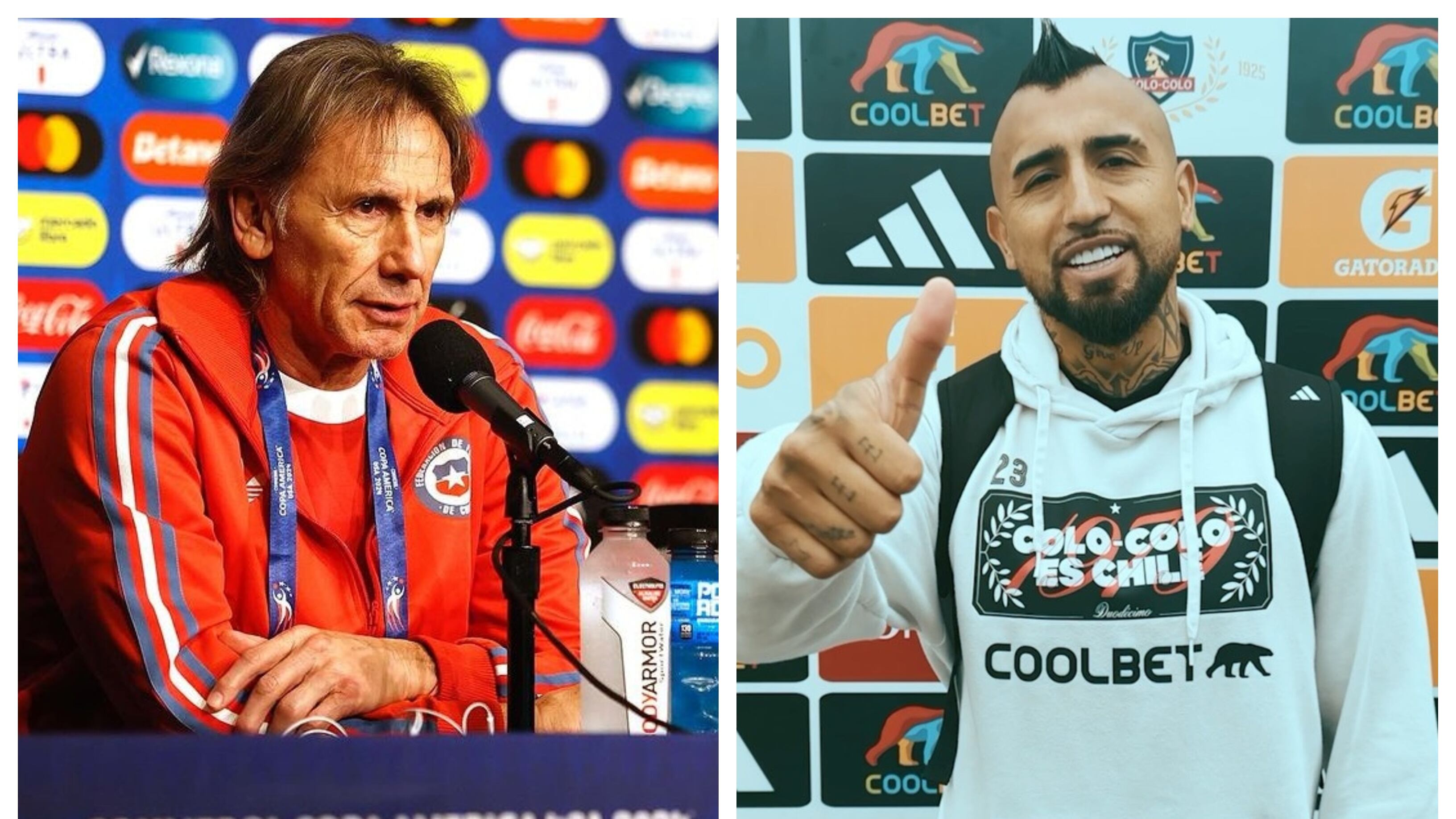 El King realizó unas polémicas declaraciones respecto de su ausencia de la Copa América en la previa al Chile-Perú.