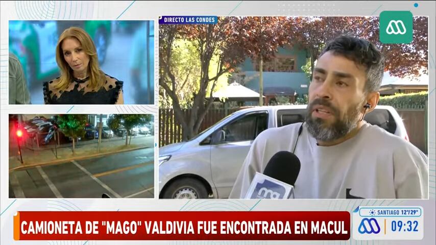 Esta mañana se encontró en la comuna de Macul la camioneta robada a Valdivia.